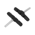 BRAKE PADS FOR MTB- SMOOTH STUD SYMETRIC- SUNRACE 70mm BLACK (1 PAIR)