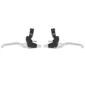 LEVIER DE FREIN VTT/VTC V-BRAKE 3 DOIGTS NEWTON ALU COURSE DU LEVIER REGLABLE (PAIRE SUR CARTE)