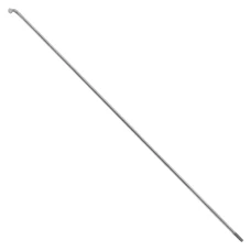 STAINLESS SPOKE- SILVER 2.3mm Lg 179mm J BEND (sold per unit-without nut) - ask nut 185897