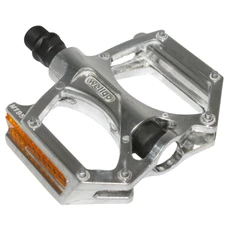PEDALE VTT / BMX NEWTON ALU ARGENT 9/16" ROULEMENT DU (PAIRE)