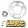 KIT CHAINE ADAPTABLE HONDA 1000 XL V VARADERO 1999>2011  525  16x47  (DIAM COURONNE 112/138/12.25)  (DEMULTIPLICATION ORIGINE)  -AFAM-