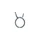 COLLIER (15mm) SERRAGE DURITE ORIGINE PIAGGIO COMMUN A LA GAMME -CM002916-