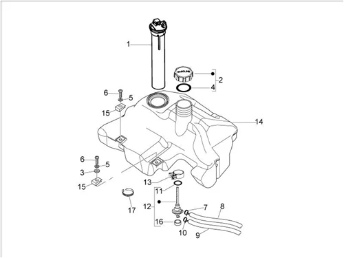 Réservoir carburant