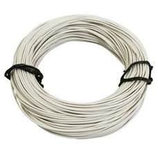 FIL ELECTRIQUE 0,50mm2 7/10 MULTIBRIN BLANC (50M) -SELECTION P2R