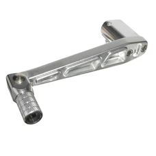 SELECTEUR DE VITESSE ADAPTABLE DERBI 50 GPR/APRILIA 50 RS 2006> ALU ARGENT (PLIABLE)  -VICMA-