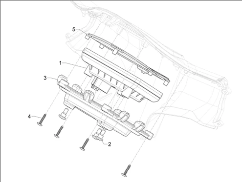 Groupe instruments - Cruscotto
