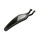 GARDE BOUE VTT AR 16'' à 29" POLISPORT S-MUD MTB REGLABLE NOIR (SUR RAIL DE SELLE) LONGUEUR 380MM