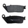 PLAQUETTE DE FREIN NEWFREN POUR HONDA 125 SH I 2013>2018 AV / KYMCO 250 XCITING 2005> AV / YAMAHA 125 XMAX 2010>2017 AV (L 102mm - H 39mm - P 10.3mm) (FD0406BT) (TOURING ORGANIQUE)