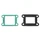 INTAKE GASKET FOR MINARELLI 50 AM6/APRILIA 50 RS, RX/BETA 50 RR/MBK 50 X-LIMIT, X-POWER/RIEJU 50, SMX, RS1/YAMAHA 50 DTR, TZR (1 GASKET FOR MANIFOLD+1 GASKET FOR VALVE) -SELECTION P2R-