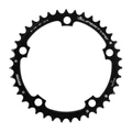 CHANRING FOR ROAD BIKE-5 arms- 39T. Ø130 -MIDDLE- BLACK -ALUMINIUM- MICHE 9/10 Speed (SHIMANO TYPE)