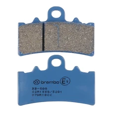 PLAQUETTE DE FREIN BREMBO POUR BMW C 400 X 2018> AV, CE 04 2021 AV/HUSQVARNA 125 SVARTPILEN 2021>2023 AV, 401 VITPILEN 2017>2023 AV/KTM 125 DUKE 2011>2019 AV (ROUTE CARBONE CERAMIQUE) -07GR18CC