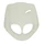 FRONT FAIRING FOR SCOOT PEUGEOT 50 TKR, TREKKER 2007> GLOSS WHITE- SELECTION P2R