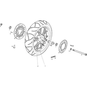 Roue arrière