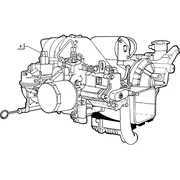 Moteur complet (volant)