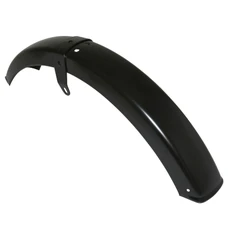 GARDE BOUE AV CYCLO ADAPTABLE PIAGGIO 50 CIAO PX NOIR A PEINDRE (OEM 187170) -SELECTION P2R
