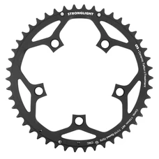 PLATEAU ROUTE 5BRA D.110 STRONGLIGHT CT2 46DTS EXTERIEUR NOIR TYPE SHIMANO 10/11V.