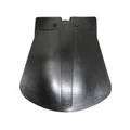 MUDFLAP FOR REAR MUDGUARD FOR MOPED MBK 51 - BLACK  -SELECTION P2R-