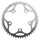 CHANRING FOR ROAD BIKE-5 arms- 48T. Ø110 -OUTER- DURAL SILVER STRONGLIGHT (SHIMANO TYPE 8/9 Speed)