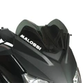 WINDSHIELD FOR MAXISCOOTER YAMAHA 125-250 XMAX 2009>2013 / MBK 125-250 SKYCRUISER 2009>2013 (SHORT-DARK SMOKED) -MALOSSI