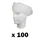 CHARLOTTE/SOUS CASQUE TAILLE UNIQUE POUR UNE MEILLEURE HYGIENE (LIVRE PAR 100) - IDEAL POUR LES LOUEURS DE VELO DONC DE CASQUE