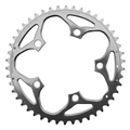 CHANRING FOR ROAD BIKE-5 arms- 46T. Ø110 -OUTER- SILVER -ALUMINIUM- STRONGLIGHT (SHIMANO TYPE) 9/10 Speed