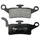 PLAQUETTE DE FREIN NEWFREN POUR YAMAHA 125 BW'S 2010> AV, 125 XENTER 2012>2016 AV, 150 XENTER 2012>2016 AV  (L109.5mm - 113.6mm - H 51mm - 41.2mm - P 8.8mm)  (FD0486BE)  (ELITE ORGANIQUE)