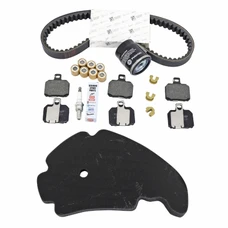KIT ENTRETIEN MAXISCOOTER ORIGINE PIAGGIO 125 X9 1998-2005 (AVEC 3 JEU DE PLAQUETTES BREMBO 647077) -1R000408