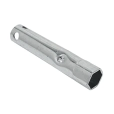 SPARK PLUG SPANNER- BUZZETTI 18MM L120MM STANDARD WITH RUBBER (4830)