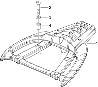 Porte-bagages arrière