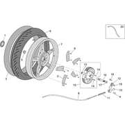 Roue posterieure - F.T.
