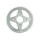 REAR CHAIN SPROCKET FOR 50cc MOTORBIKE MBK 50 X-POWER/YAMAHA 50 TZR  420  52 TEETH (BORE Ø 54mm)  -SELECTION P2R-