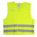 SAFETY VEST -ADX - REFLETIVE -VELCRO TAPES CLOSURE - YELLOW (CEE APPROVED)