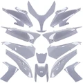 CARROSSERIE/CARENAGE MAXISCOOTER ADAPTABLE YAMAHA 500 TMAX 2008>2011 GRIS NARDO (KIT 13 PIECES) -P2R