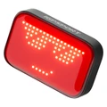 ECLAIRAGE VELO USB ARRIERE LED iGPSPORT ET6 EMOJI EVOLUTIF, CLIGNOTANT INTELLIGENT - CONNEXION DIRECTE AU BSC200S/BSC300/T/IGS630S/IGS800/BiNavi (VISIBLE A 1,2 KM) -BLUETOOTH- AUTONOMIE 30 HEURES