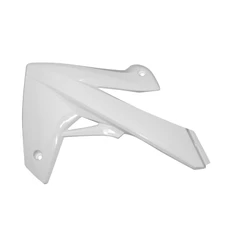 CARENAGE/CACHE RESERVOIR 50 A BOITE ADAPTABLE RIEJU 50 MRT 2009>2021, MRT ENDURO 2009>2021, MRT PRO 2009>2021, MRT SM 2009>2021 BLANC BRILLANT GAUCHE -P2R