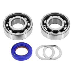 ROULEMENT D'EMBIELLAGE + JOINT CYCLO POLINI ADAPTABLE PIAGGIO 50 CIAO, BRAVO, SI, GRILLO (KIT 282.0008)