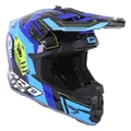 CASQUE CROSS ADULTE PROGRIP 3080 SPIRITS BLEU/NOIR S (ECE 22.06)