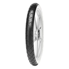 TYRE FOR MOPED - 17'' 2.50-17 (2 1/2-17) MITAS - WHITE SIDEWALL - MC11 TL/TT 43J REINF