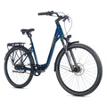 VELO MUSCULAIRE CITY BIKE 28 LEADER FOX ESCALANTE 2025 MIXTE BLEU BRILANT 8V (16,5'' - H42cm - TAILLE M - POUR ADULTE DE 160cm à 168cm)