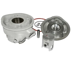 HAUT MOTEUR SCOOT ADAPTABLE MBK 50 NITRO/YAMAHA 50 AEROX/APRILIA 50 SR/MALAGUTI 50 F15/RIEJU 50 FIRST/BETA 50 ARK/ITALJET 50 DRAGSTER  -ALU NIKASIL AIRSAL-