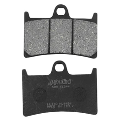 BRAKE PADS -POLINI FOR YAMAHA 500 TMAX 2001>2003  Rear 530 TMAX 2012>2016  Rear 560 TMAX 2020> Rear (L 100mm - H 38,6mm - thk11,7mm)  (174.0058)  (ORIGINAL)