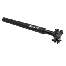SUSPENSION SEATPOST FOR MTB - SATORI - Travel 40mm - ALUMINIUM BLACK Ø. 27,2 L350mm