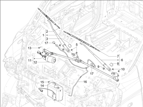 14_Essuie-glaces avant et arrière