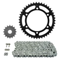 KIT CHAINE ADAPTABLE YAMAHA 850 TDM 4TX4 1999>2001 525 16x43 (DIAM COURONNE 125/145/10.5) (DEMULTIPLICATION ORIGINE) -AFAM