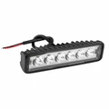 FEU/ECLAIRAGE ADDITIONNEL LED ORIENTABLE DOUBLE OPTIQUE DIAM EXT 67mm ALU NOIR -P2R- **