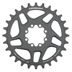 PLATEAU VTT DIRECT MOUNT 8 TROUS POUR SRAM X01/XX1 STRONGLIGHT MONO ALU HT3 NOIR 36DTS - 12V. NARROW WIDE