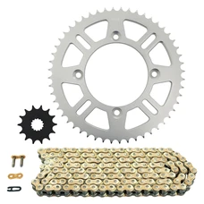 KIT CHAINE ADAPTABLE YAMAHAI 85 YZ GRANDE ROUE 2002>2018 428 14x52 (DIAM COURONNE 100/120/8.50) (DEMULTIPLICATION ORIGINE) -AFAM