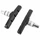 PORTE PATIN FREIN VTT A VIS SYMETRIC FIBRAX 70mm NOIR ECO (1 PAIRE)
