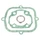 GASKET SET FOR CYLINDER KIT FOR MOPED MALOSSI FOR MBK 51 L.C.