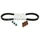 KIT TRANSMISSION (COURROIE, GALETS, GUIDES) ORIGINE PIAGGIO 250-300 BEVERLY 2007>2016, CARNABY 2010>/APRILIA 250-300 SCARABEO LIGHT 2006>, SPORT-CITY 2006>  -1R000449-